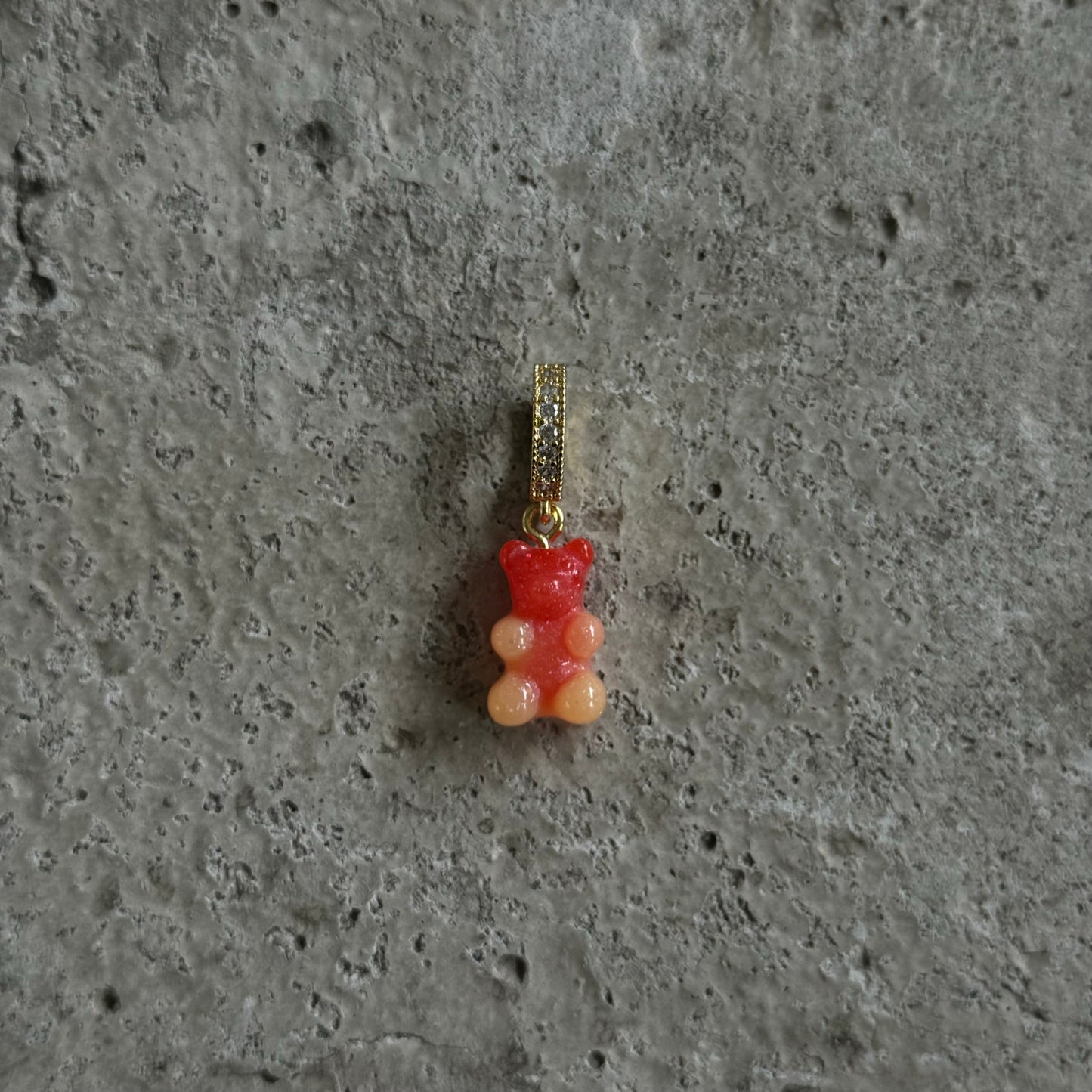 Bärchen 'DESIRE' in Rasberry/Orange