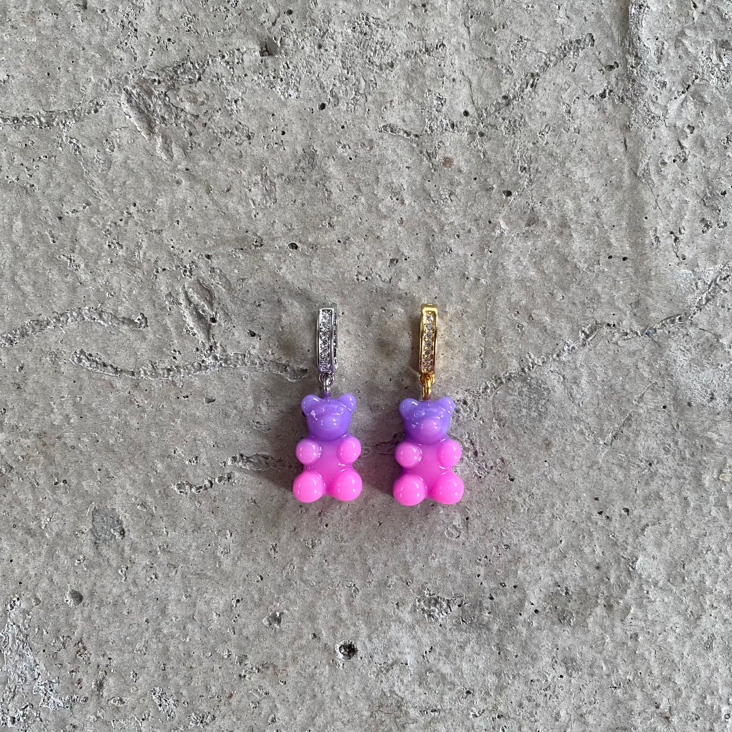 Bärchen 'HORIZON' in Lila/Pink