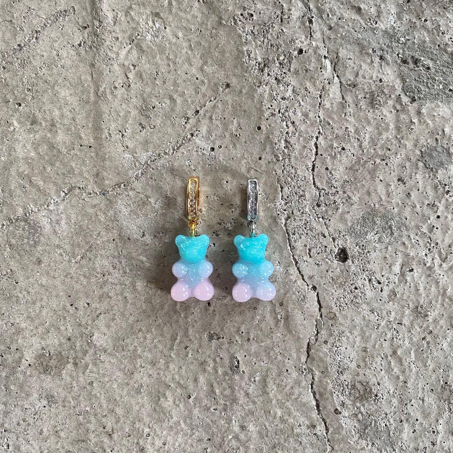 Bärchen 'HORIZON' in Hellblau/Rosa