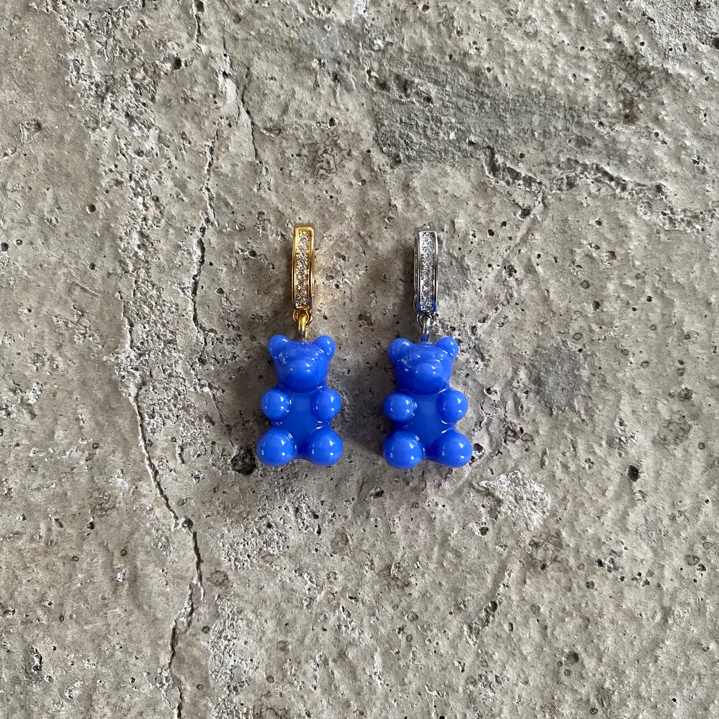 Bärchen 'CANDY' in Elektrikblau