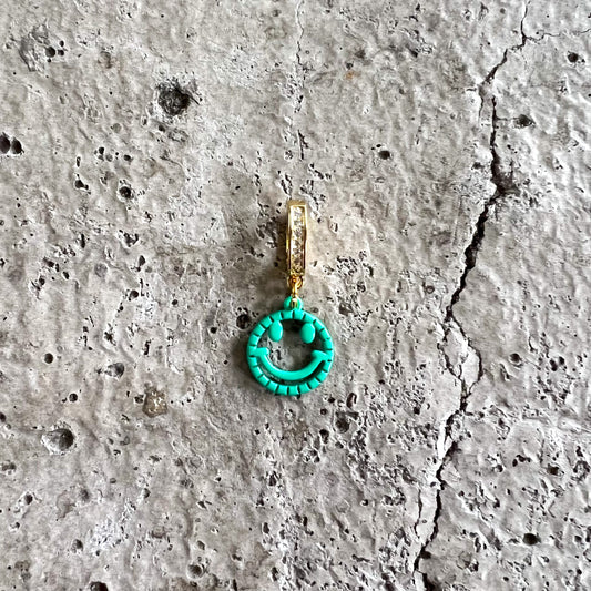 Smiley 'HAPPY' in Turquoise