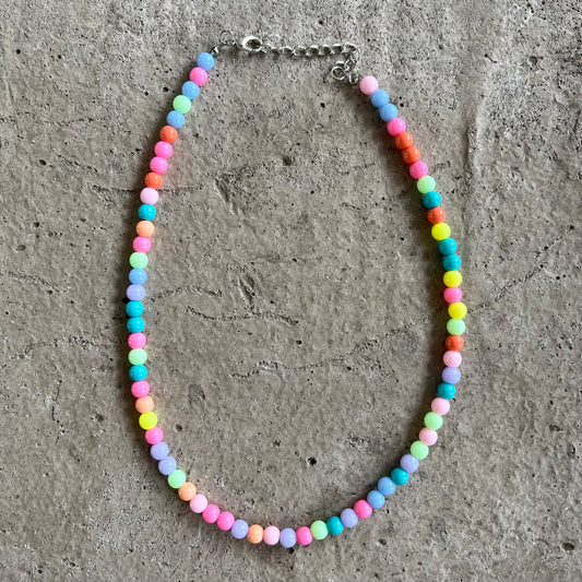 Perlenkette 'Marshmallow' in Bunt