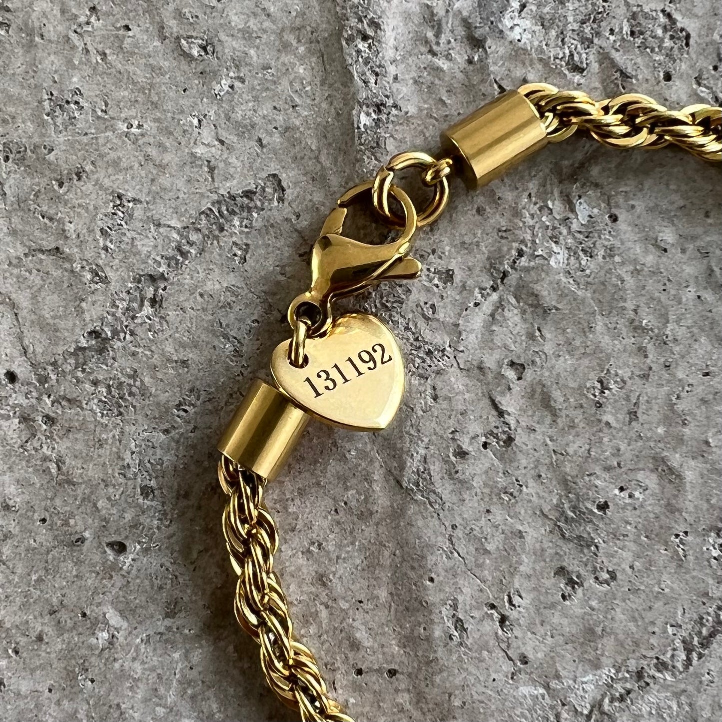 Armband 'Rope' in Gold