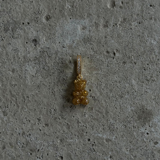 Bärchen 'DESIRE' in Gold/Glitzer