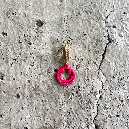 Smiley 'HAPPY' in Pink