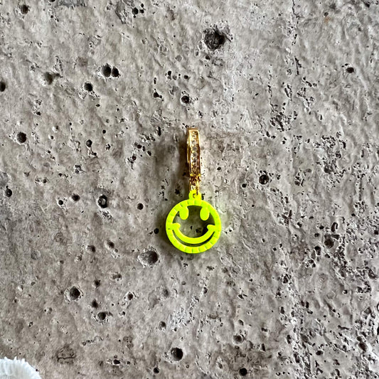 Smiley 'HAPPY' in Gelb