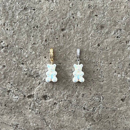 Bärchen 'GLAZED' in Weiß