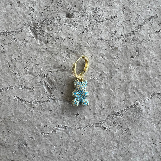 Ohrring 'GOLDIE' in Türkis