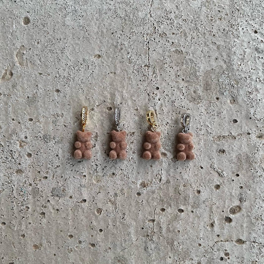 Bärchen 'Velvet' in Biscuit