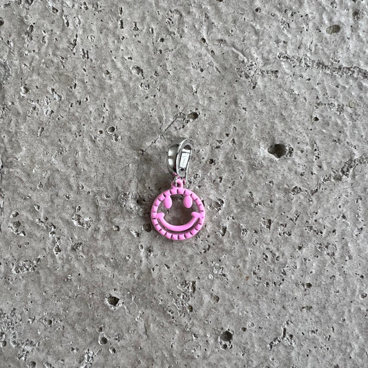 Smiley 'HAPPY' in Rosa